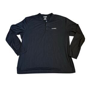 Alaskan Hardgear Shirt Mens 2XL Black Long Sleeve Polyester Crewneck AKHG 88373